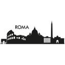 Sticker mural Rome Skyline 2