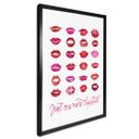 Póster Labios rojos - Blursbyai - Una barra de labios más