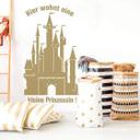 Sticker mural - Château de princesses