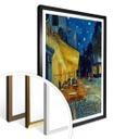 Póster van Gogh - Terraza del café al atardecer