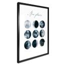Póster Fases de la Luna