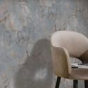 PVC-frit non-woven tapet med marmorlook i grå