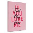 Lærredsprint - Kerr-Dineen - If you love me, tell me now