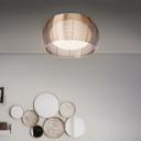 Deckenleuchte Maxime, braun, 26 x 50 cm, Glas Deckenlampe, dimmbar