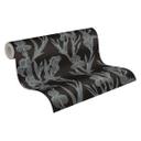 Daniel Hechter Papier peint floral Noir, Gris, Blanc 
