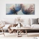 Fototapet Filigran tørrede blomster i lyset - Treechild panorama – print på aluminium