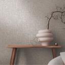 Papel pintado de diseño textura fina gris medio - papel pintado tejido-no tejido urban chic