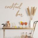 MDF-dekoration Cocktail Bar
