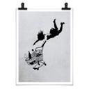 Póster Banksy - Compra hasta caer rendido