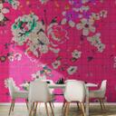 Livingwalls Fototapet Walls by Patel 2 flower plaid 2