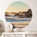 Vinilo decorativo de la costa africana al amanecer - Hugonnard - Redondo