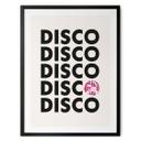 Póster Retro Disco Vibes Tipografía - Kerr-Dineen