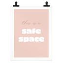Plakat This is a safe space