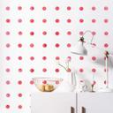 Muursticker set stippen - Rood (50 stickers)