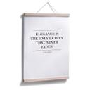 Plakat - Audrey Hepburn - Elegance is the only…