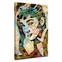 Lienzo Zamart - Homenaje a Miró - Audrey Hepburn
