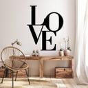Sticker mural LOVE