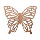 Decoración en madera caoba - Mariposa Isabella