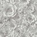 A.S. Creation blomstret tapet i grå og hvidt non-woven tapet moderne stil i 3D