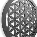 LED Wanddecoratie van MDF - Flower of Life
