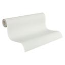 Unit tapet i hvid non-woven tapet Hygge ensfarvet mat med lys struktur