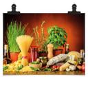 Póster de cocina italiana