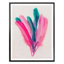 Póster Kubistika - Ramo de plumas