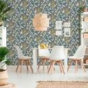 Architects Paper Floral Impression - Papier peint intissé fleuris, bleu