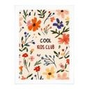 Póster infantil Cool Kids Club Flores de colores - Treechild