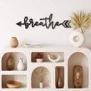 Letras acrílicas - Breathe arrow