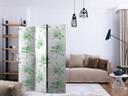 Screen room divider - Akvarelgrene, 3-delt