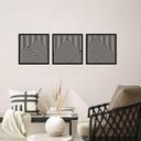 Wallsticker Geometriske bjerge (sæt med 3)