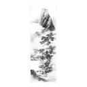 Póster de tela Ying - Niebla otoñal en las montañas Chu - Panorama