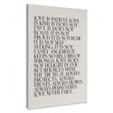Canvasbillede Kærlighed er - Kærlighed er tålmodig - KsanaKalpa