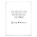 Affiche Texte libre - Meilleurs amis