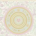 Versace tapet blomstermotiver i pastel og guld non-woven tapet lettering design