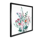 Póster Ramo de flores silvestres en primavera - Goed Blauw - Cuadrado