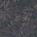 Skovtapet i brun-kobber - non-woven tapet med naturmotiv