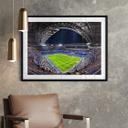Póster García - Estadio Santiago Bernabéu