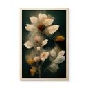 Cuadro de madera Esplendor pasajero de las flores - Treechild