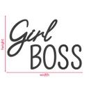 letras 3D MDF - Girl Boss