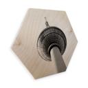 Hexagon hout - Berlijn TV Toren