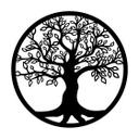 Decoración acrílica árbol de la vida