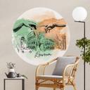 Vinilo decorativo Roma - Redondo - Love your City