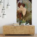 Fototapet - Mucha - Smaragd