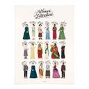 Póster Mujeres famosas de la literatura - Tohmé