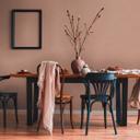 Almindeligt tapet brun - tekstureret stof tapet designer