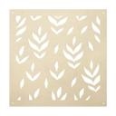 Separador de ambientes de madera Hojas florales - Álamo