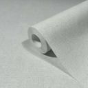 Non-woven tapet i moderne tekstureret ensfarvet grå uni