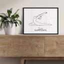 Plakat - Yoga Due - Line Art